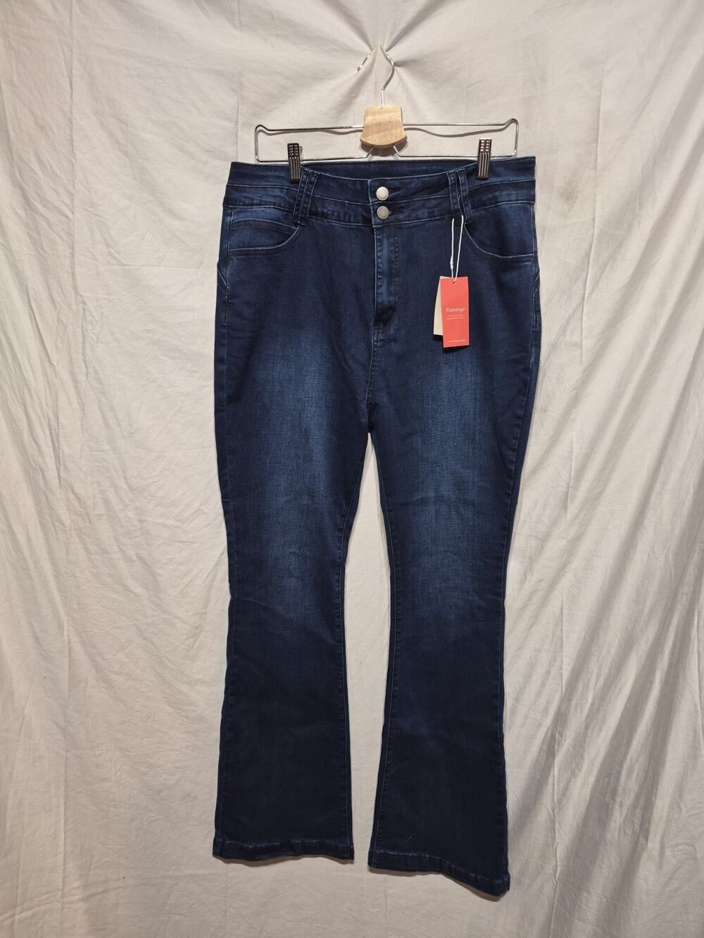 New Flamingo Jeans NWT Women Size 2X Blue Boot Cut. Never Worn. With Tags Pants